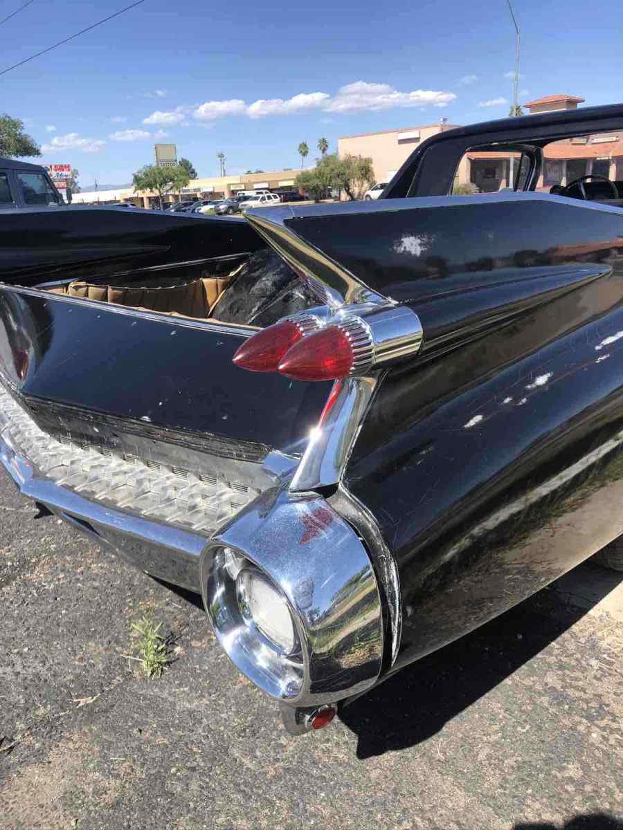 1959 Black Cadillac Custom