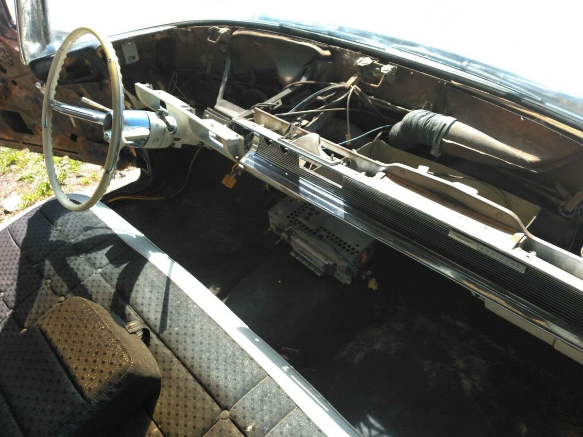 1959 White Cadillac Custom Coupe