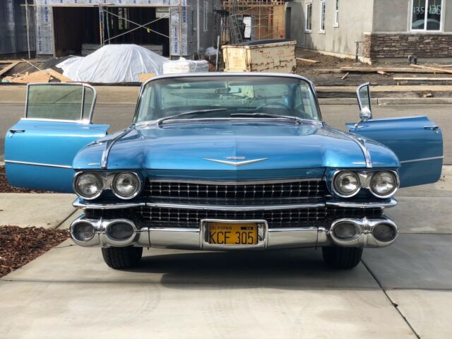 1959 Blue Cadillac DeVille Cab & Chassis