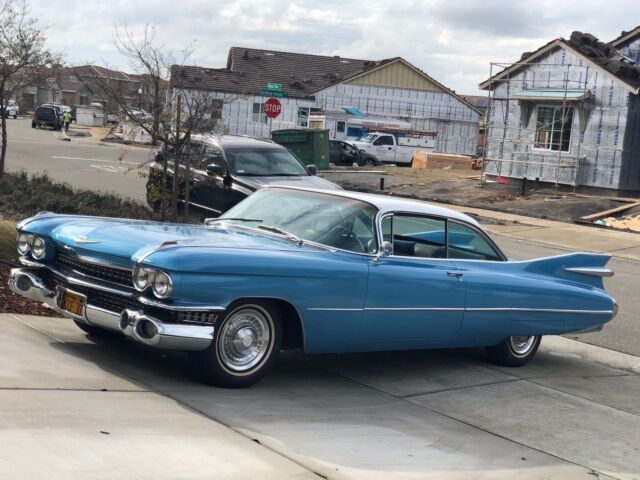 1959 Blue Cadillac DeVille Cab & Chassis