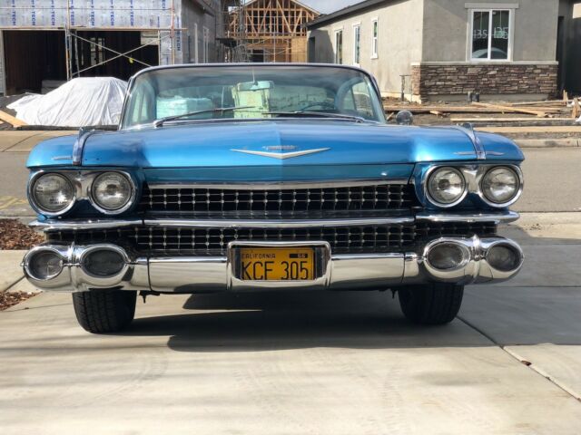 1959 Blue Cadillac DeVille Cab & Chassis