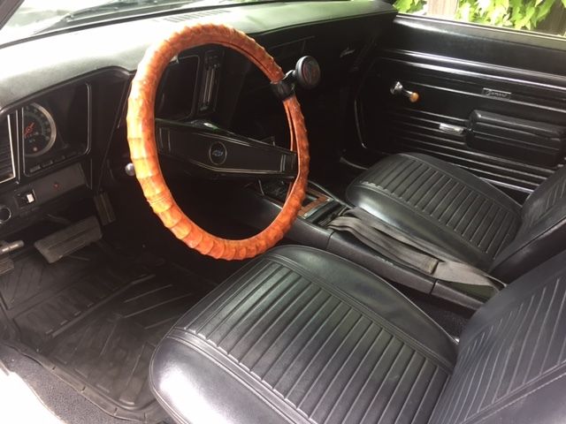 1969 Silver Chevrolet Camaro Coupe