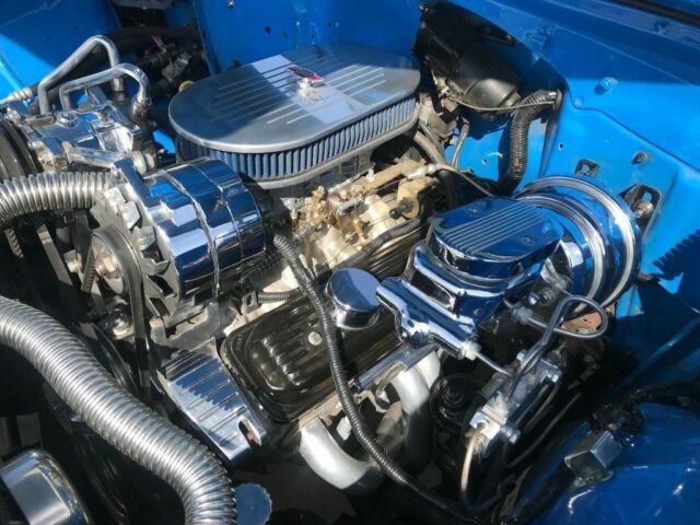 1956 Blue and White Chevrolet Bel Air/150/210 2 dr sedan