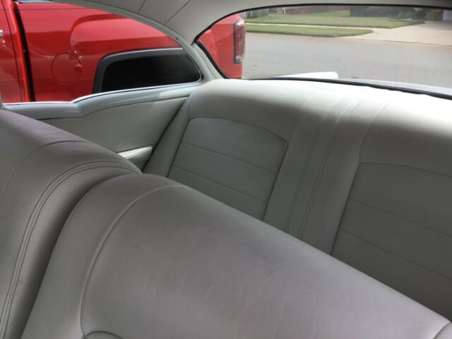 1956 Blue and White Chevrolet Bel Air/150/210 2 dr sedan