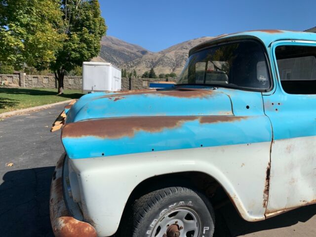 1959 Blue Chevrolet C-10