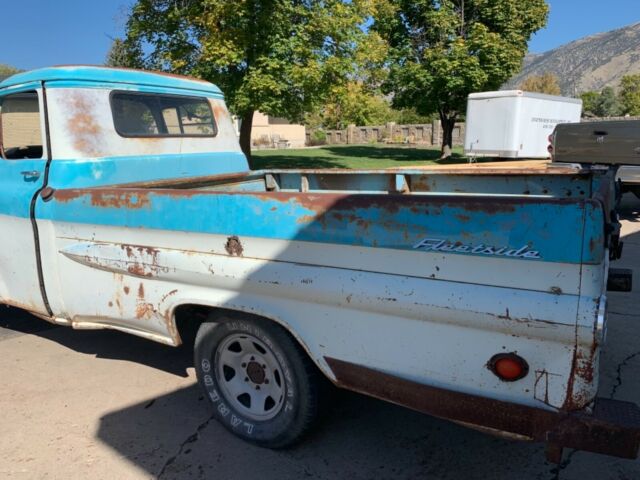 1959 Blue Chevrolet C-10