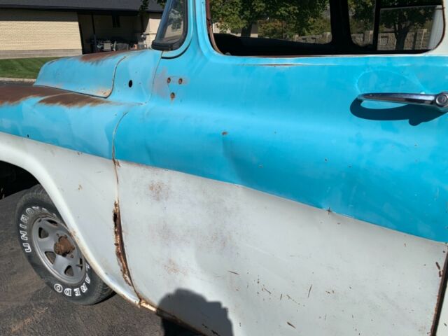 1959 Blue Chevrolet C-10
