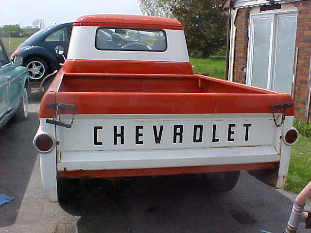 1959 chevy red and ivory Chevrolet Other Pickups Short bed Fleetside