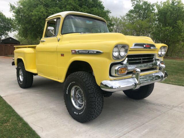 1959 YELLOW Chevrolet Other Pickups Standard Cab Pickup