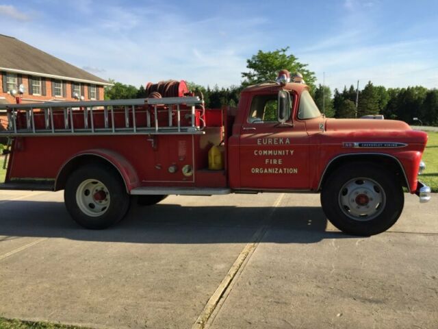 1959 Red Chevrolet Chevrolet Viking Cab & Chassis