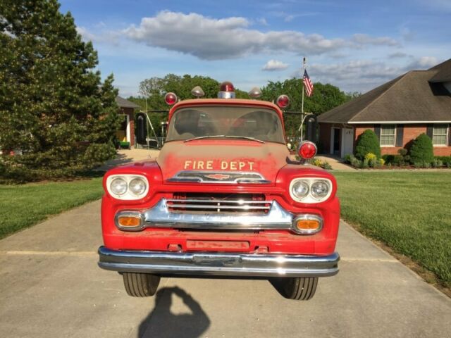 1959 Red Chevrolet Chevrolet Viking Cab & Chassis