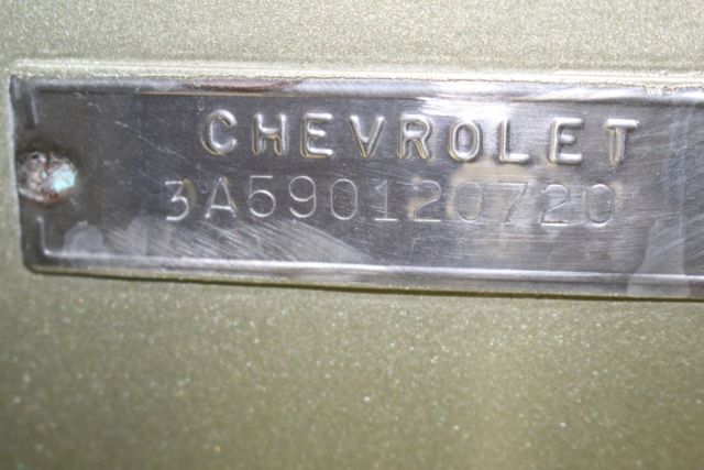 1959 Green Chevrolet Apache 3100 Pickup --