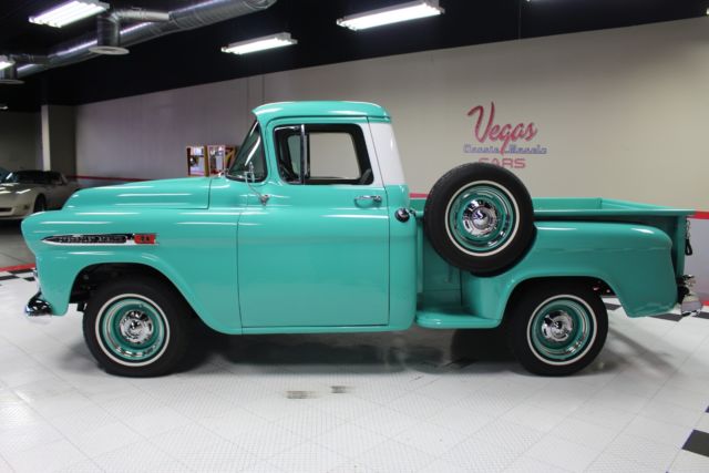 1959 Green Chevrolet Apache 3100 Pickup --
