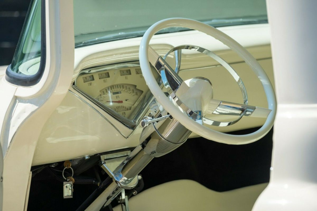 1959 White Chevrolet Apache Standard Cab Pickup