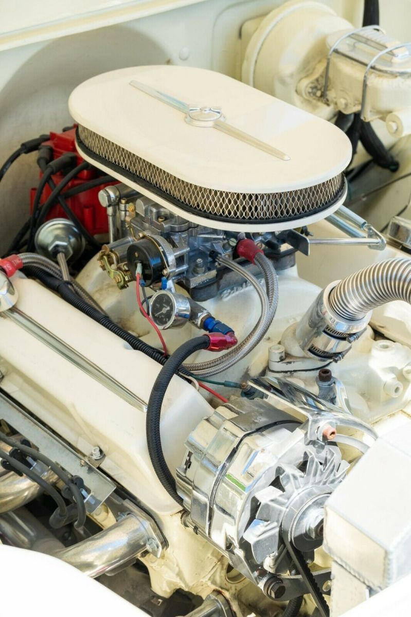 1959 White Chevrolet Apache Standard Cab Pickup