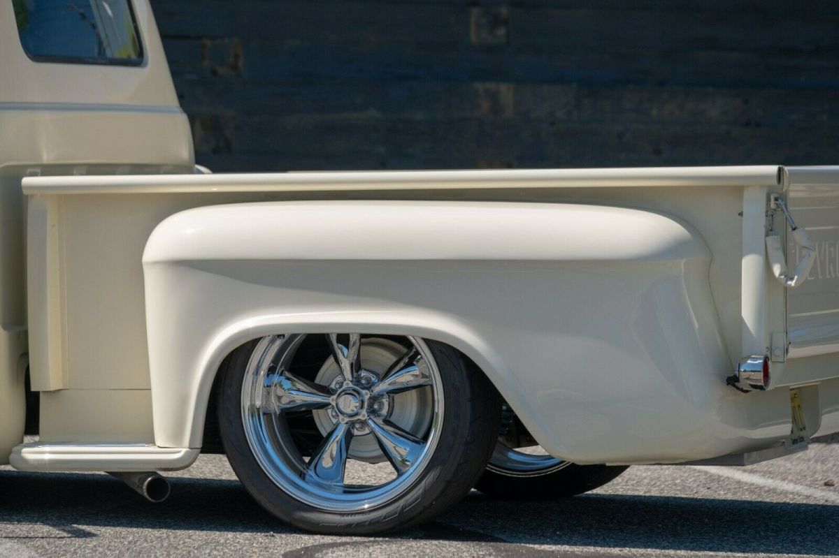 1959 White Chevrolet Apache Standard Cab Pickup