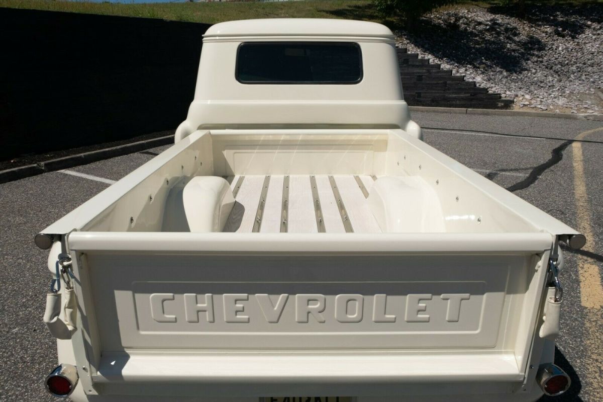 1959 White Chevrolet Apache Standard Cab Pickup