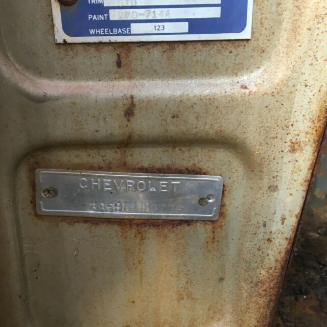 1959 Red Chevrolet Other Pickups Standard Cab Pickup