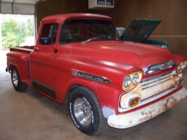1959 Red Chevrolet Other Pickups Pickup Truck