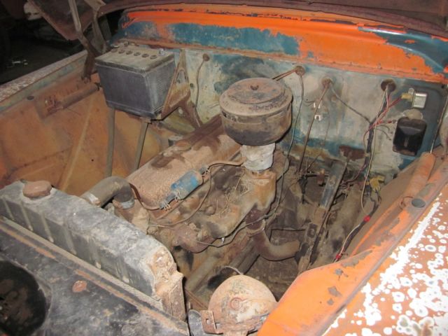 1959 BLACK ORANGE GREEN Chevrolet APACHE STEPSIDE