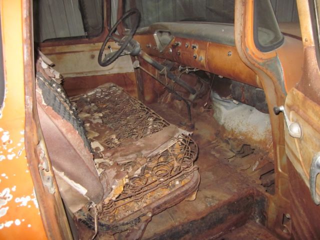 1959 BLACK ORANGE GREEN Chevrolet APACHE STEPSIDE
