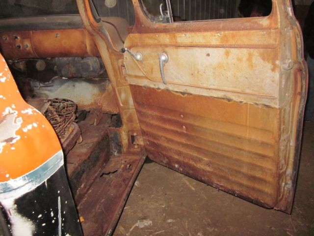 1959 BLACK ORANGE GREEN Chevrolet APACHE STEPSIDE