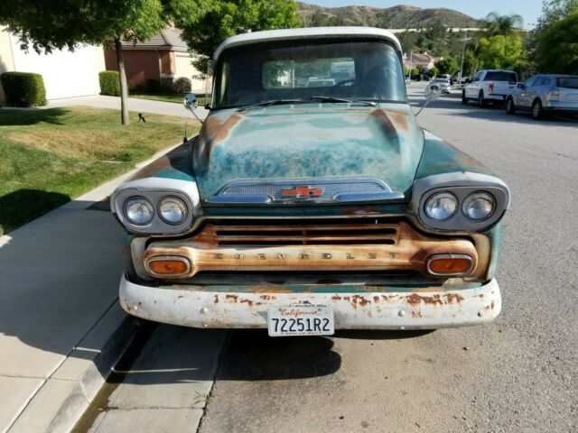 1959 Blue & White Chevrolet Other Pickups Standard Cab Pickup