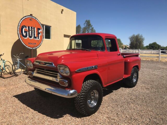 1959 Red Chevrolet Other Pickups REG CAB
