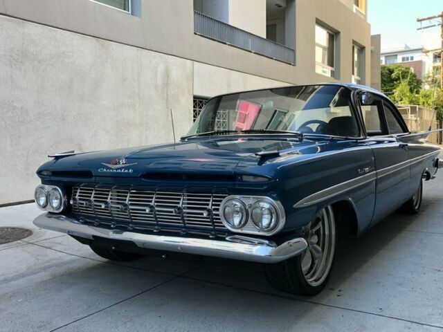 1959 Blue Chevrolet Bel Air/150/210 Coupe