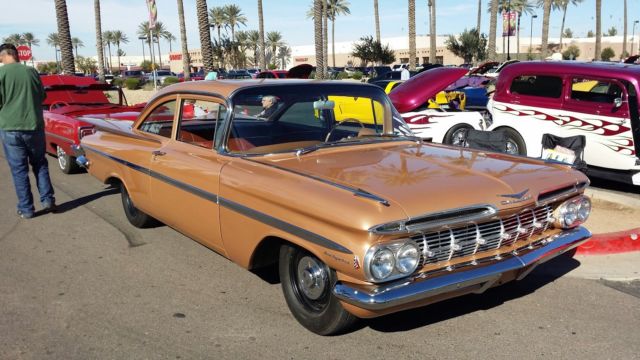 1959 Chevrolet Bel Air/150/210 2 door post