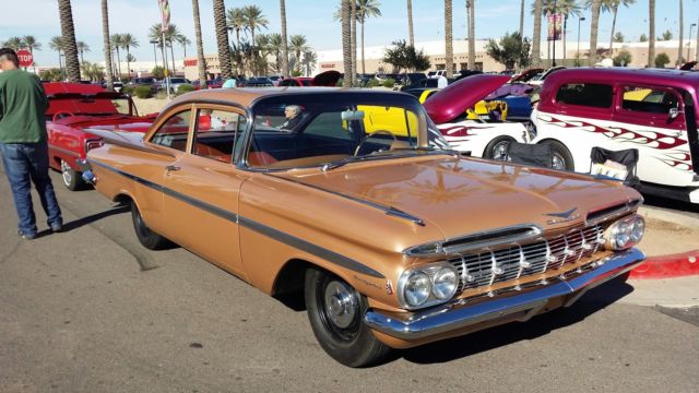 1959 Chevrolet Bel Air/150/210 2 door post