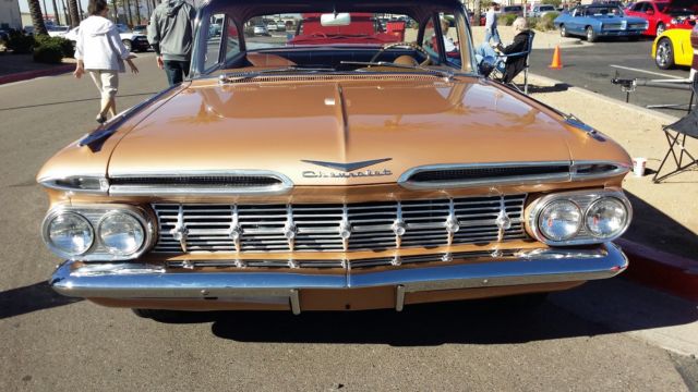 1959 Chevrolet Bel Air/150/210 2 door post