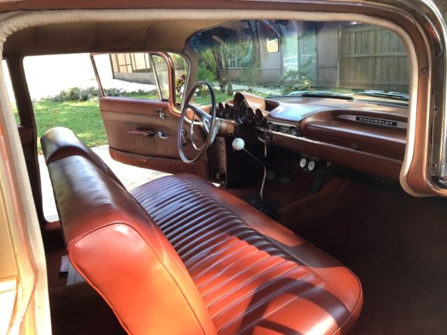 1959 Gold Chevrolet Impala Sedan