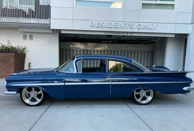 1959 Blue Chevrolet Bel Air/150/210 Coupe