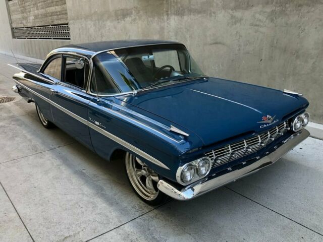 1959 Blue Chevrolet Bel Air/150/210 Coupe