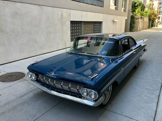 1959 Blue Chevrolet Bel Air/150/210 Coupe