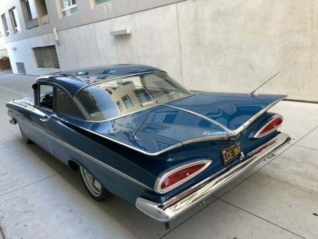 1959 Blue Chevrolet Bel Air/150/210 Coupe