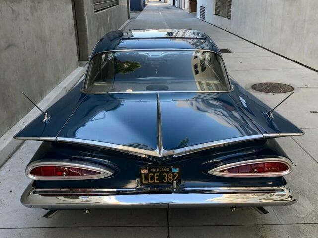 1959 Blue Chevrolet Bel Air/150/210 Coupe