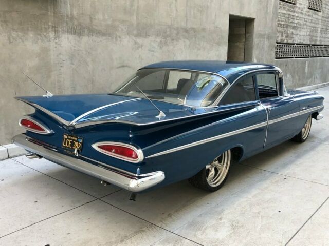 1959 Blue Chevrolet Bel Air/150/210 Coupe