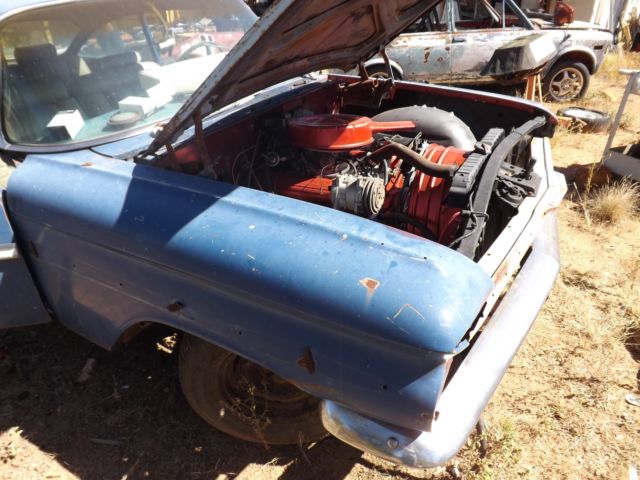 1959 Blue Chevrolet Bel Air/150/210 Sedan