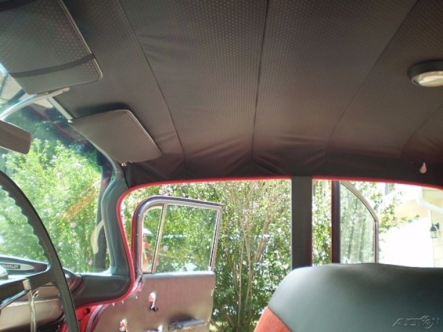 1959 Red Chevrolet Bel Air/150/210 Sedan