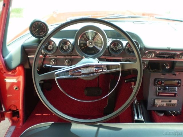 1959 Red Chevrolet Bel Air/150/210 Sedan