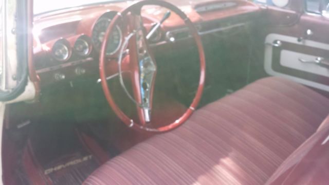 1959 Ivory Chevrolet BelAir Coupe