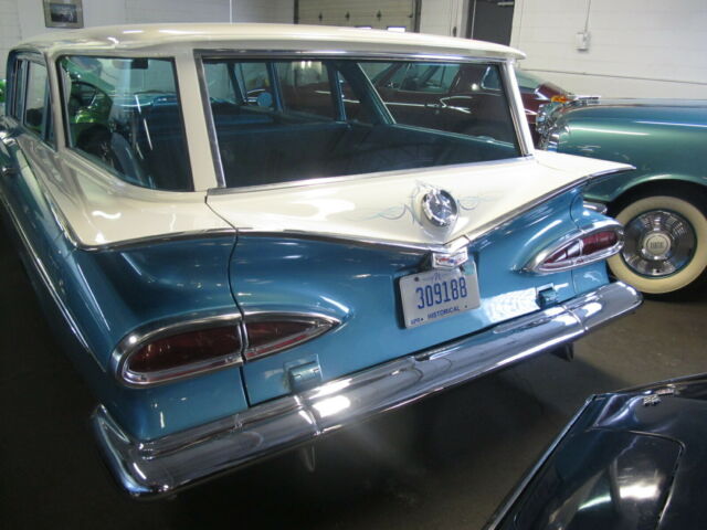 1959 Aqua Chevrolet Brookwood Station Wagon