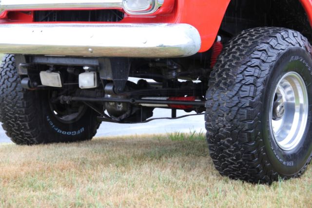 1959 Orange Chevrolet Other Pickups