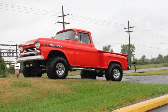 1959 Orange Chevrolet Other Pickups