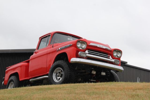 1959 Orange Chevrolet Other Pickups