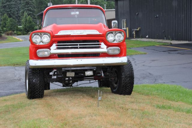 1959 Orange Chevrolet Other Pickups