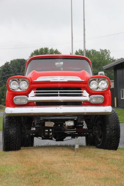 1959 Orange Chevrolet Other Pickups