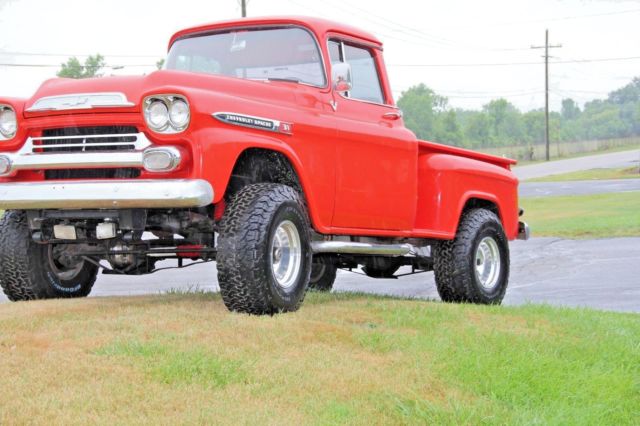 1959 Orange Chevrolet Other Pickups